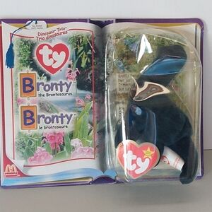 Ty Bronty the Brontosaurus Beanie Baby